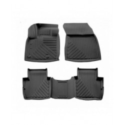 Kilimėliai 3D NISSAN QASHQAI (J12) (2021-...), 4 vnt. juodi /5014264