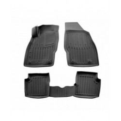 Kilimėliai 3D OPEL Corsa E (2014-2019), 4 vnt. juodi /5015214
