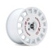RALLY RACING WHITE RED LETTERING