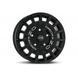 RALLY RACING MATT BLACK SILVER LETTERING