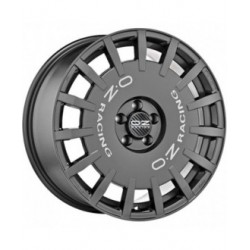 Rally Racing Dark Graphite Silver Lettering