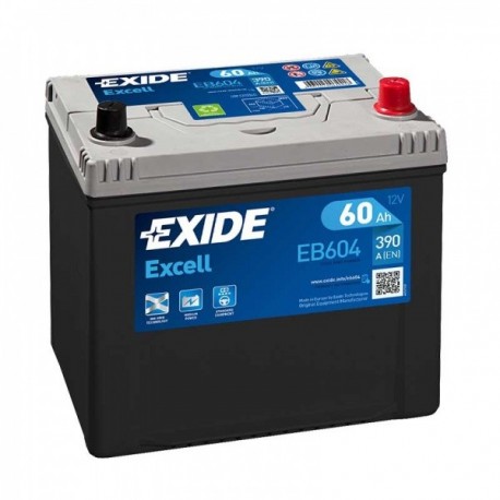 EXIDE EXIDE 60AH 390A Akumuliatoriai