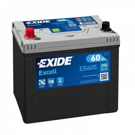 EXIDE EXIDE 60AH 390A Akumuliatoriai