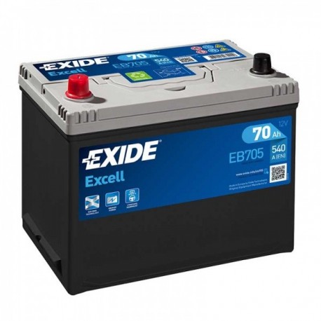 EXIDE EXIDE 70AH 540A Akumuliatoriai