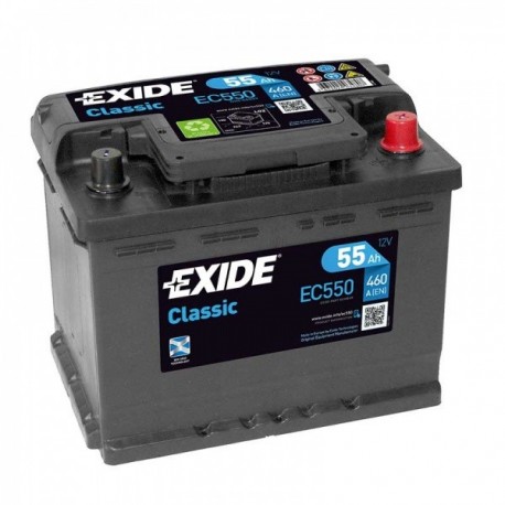 EXIDE EXIDE 55AH 460A Akumuliatoriai