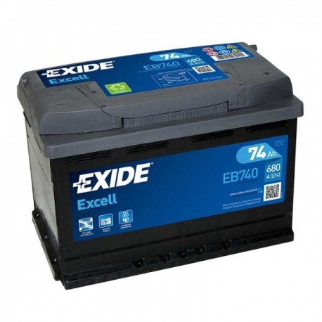 EXIDE EXIDE 74AH 680A Akumuliatoriai
