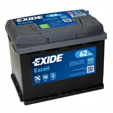 EXIDE EXIDE 62AH 540A Akumuliatoriai