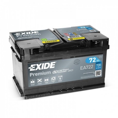 EXIDE EXIDE 72AH 720A Akumuliatoriai
