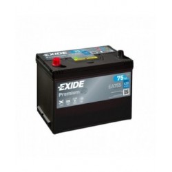 EXIDE 75AH 630A