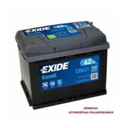 EXIDE 62AH 540A