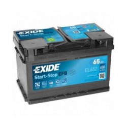 EXIDE 65AH 650A