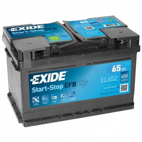 EXIDE EXIDE 65AH 650A Akumuliatoriai