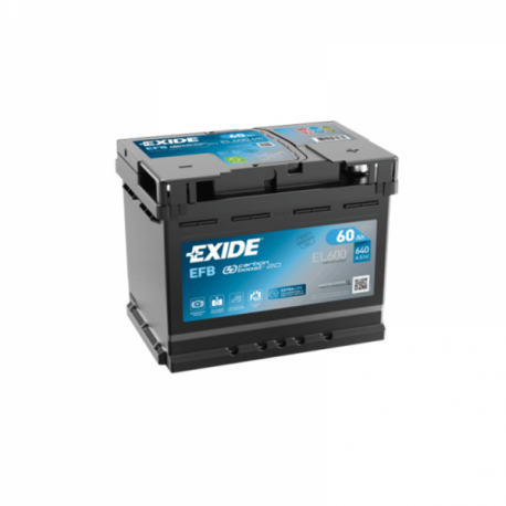 EXIDE EXIDE 60AH 640A Akumuliatoriai