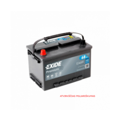 EXIDE 68AH 650A