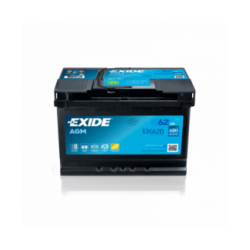 EXIDE 62AH 680A