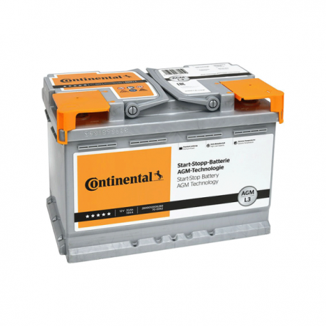 Continental CONTINENTAL 70AH 720A Akumuliatoriai