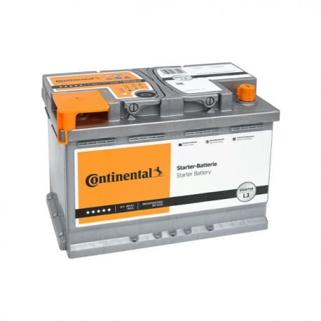 Continental CONTINENTAL 80AH 750A Akumuliatoriai
