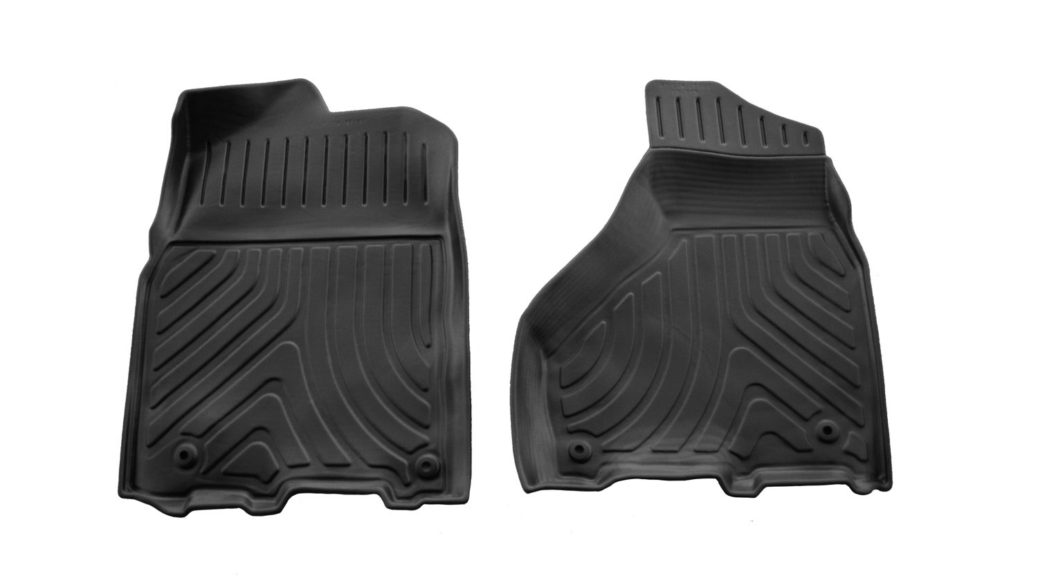  Kilimėliai 3D DODGE RAM 1500 Crew cab 2009-2018, 2 vnt. juodi /5053012 Automobiliniai kilimėliai