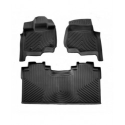 Kilimėliai 3D FORD F-150 Crew cab 2014-2021, 3 vnt. juodi /5007323