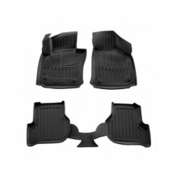 Kilimėliai 3D SEAT Leon II 1P 2005-2012, 4 vnt. juodi /5048024