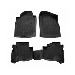 Kilimėliai 3D TOYOTA Land Cruiser Prado J90 3 durys 1996-2002, 4 vnt. juodi /5022514