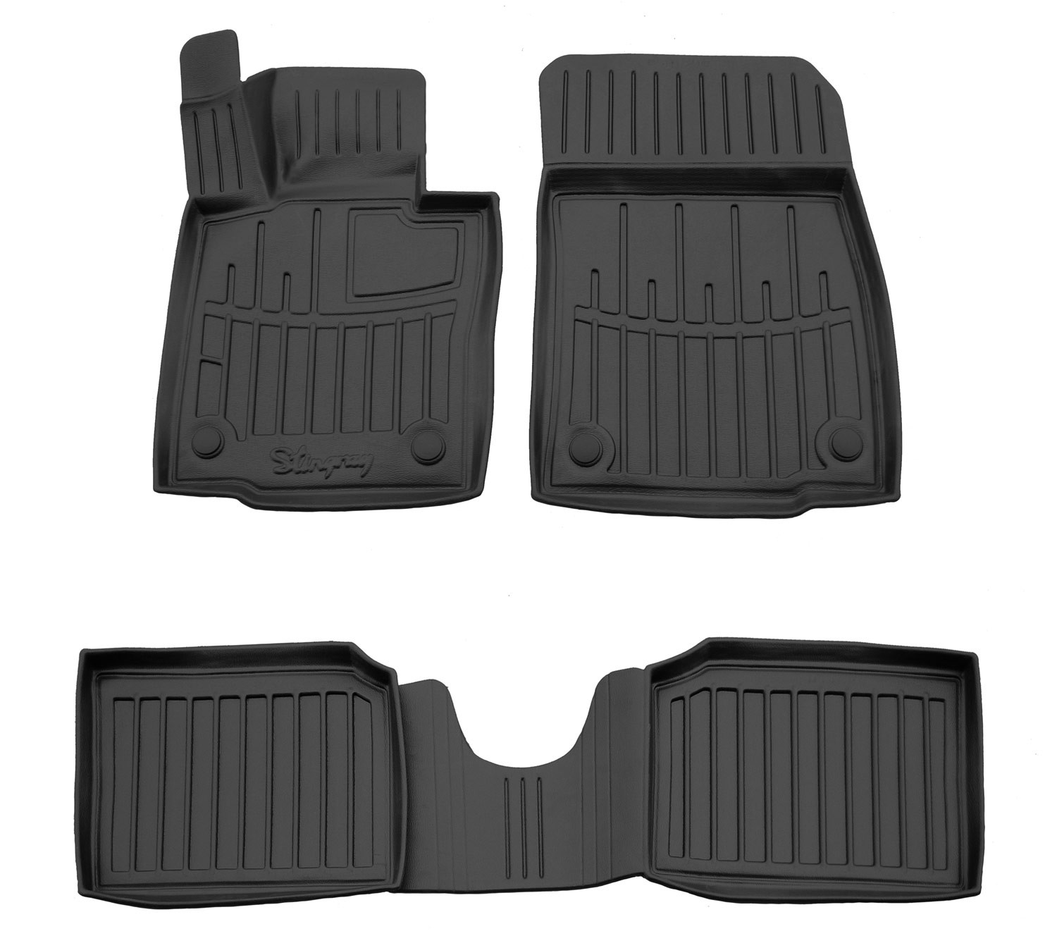  Kilimėliai 3D MINI Countryman R60 2010-2016, 4 vnt. juodi /5032024 Automobiliniai kilimėliai