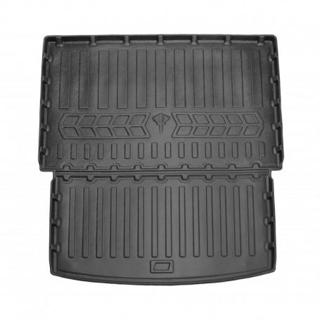  Guminis bagažinės kilimėlis FORD Explorer VI U625 2020- (5 iš 7 vietų naudojam.), juodas /6007411 Automobiliniai kilimėliai