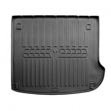  Guminis bagažinės kilimėlis HYUNDAI Santa Fe II CM 2006-2010 (5 iš 7 vietų naudojam.), juodas /6009421 Automobiliniai kilimėliai