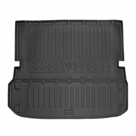  Guminis bagažinės kilimėlis NISSAN Pathfinder IV R52 2012-2020 (5 iš 7 vietų naudojam.), juodas /6014431 Automobiliniai kilimėliai