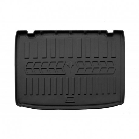  Guminis bagažinės kilimėlis RENAULT Clio III 2005-2012 (hečbekas), juodas /6018561 Automobiliniai kilimėliai