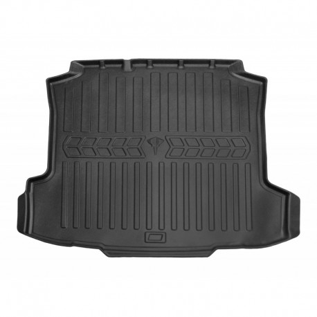  Guminis bagažinės kilimėlis VOLKSWAGEN Polo Mk5 sedanas 2010-2017 (sedanas), juodas /6024661 Automobiliniai kilimėliai