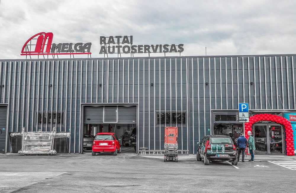 Naujas MELGA autoservisas Panevėžyje