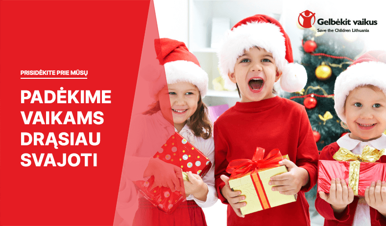 Padėkime vaikams drąsiau svajoti
